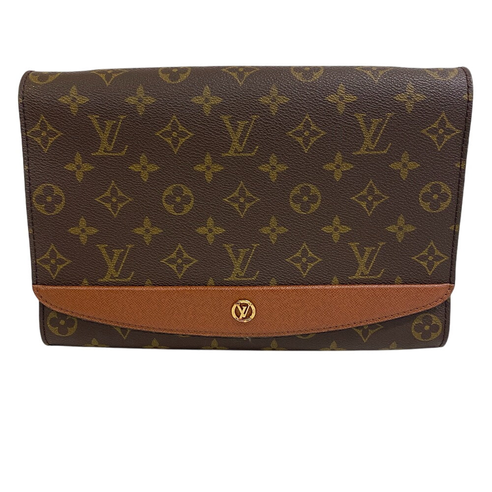 LOUIS VUITTON business bag M51798 leather Brown Monogram Bordeaux24