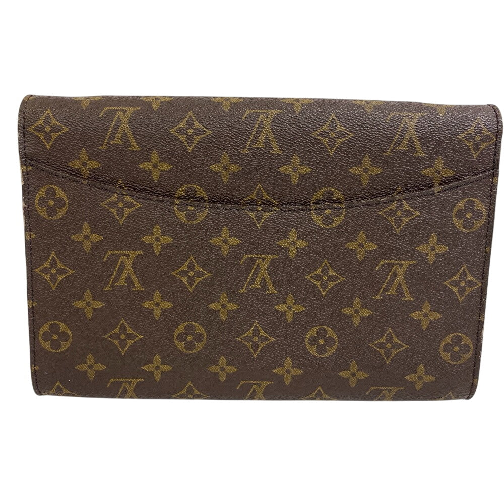 LOUIS VUITTON business bag M51798 leather Brown Monogram Bordeaux24