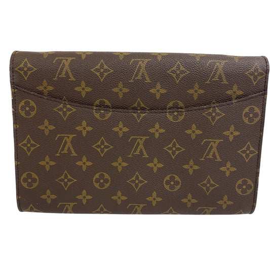LOUIS VUITTON business bag M51798 leather Brown Monogram Bordeaux24