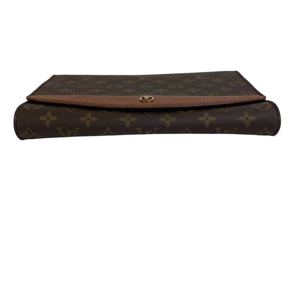 LOUIS VUITTON business bag M51798 leather Brown Monogram Bordeaux24