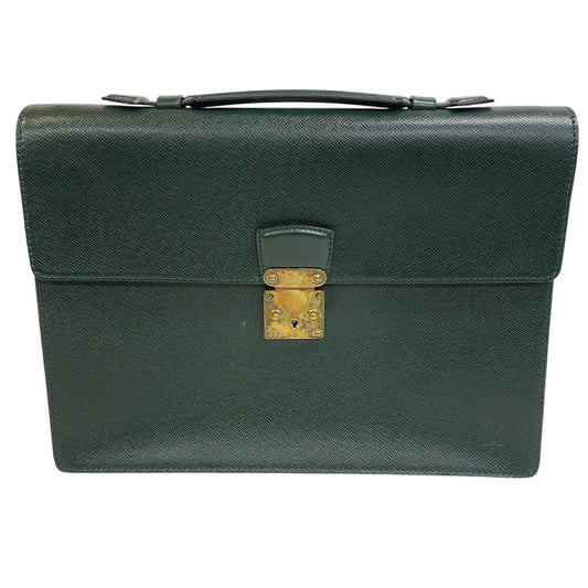 LOUIS VUITTON Business bag M30074 leather Epithea Taiga Serviette Clad