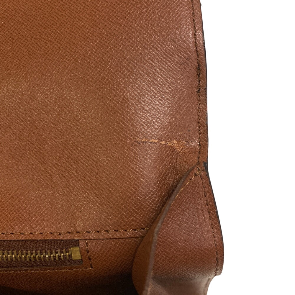 LOUIS VUITTON Clutch bag M51801 leather Brown Monogram Porto envelope