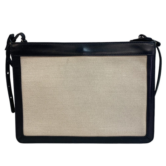 BALENCIAGA Shoulder Bag 339937 Canvas, Leather beige