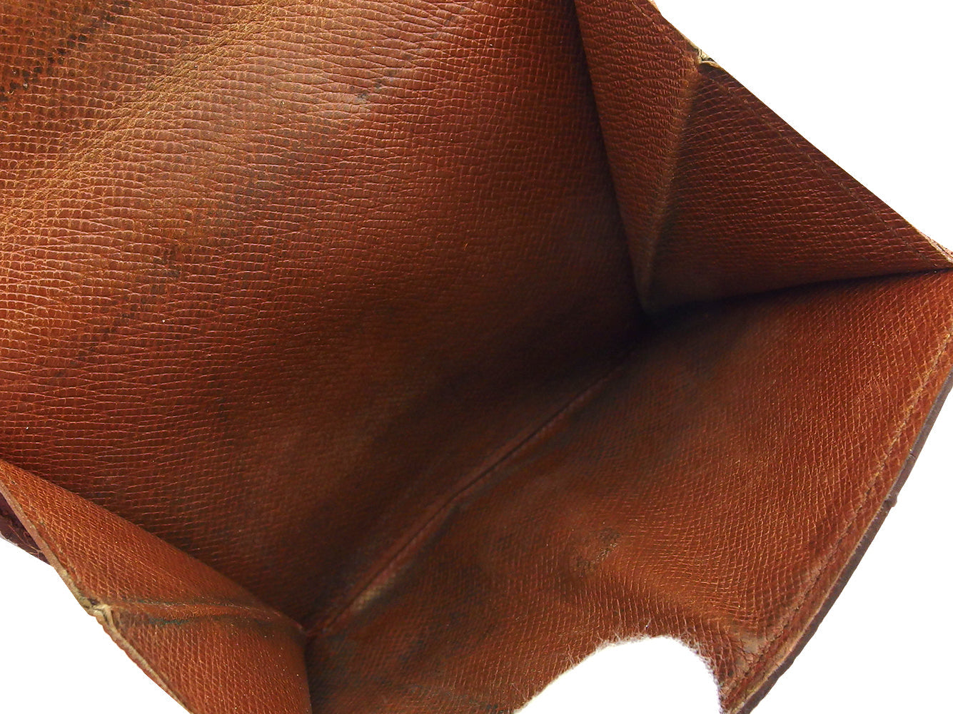LOUIS VUITTON Bifold Wallet M61652 Brown beige Porte Monnaie Billets Cartes Credit