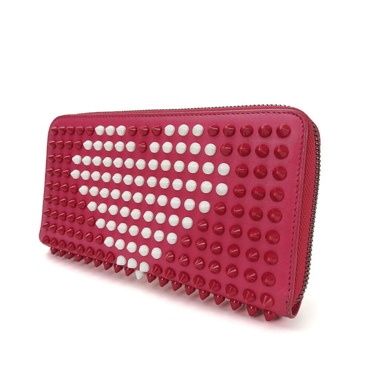 Christian Louboutin Long Wallet Purse 1155017 leather pink Panettone