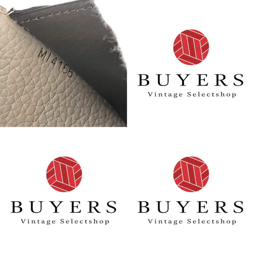 LOUIS VUITTON Long Wallet Purse M61249 leather beige Portefeuille Capsine Women Used Authentic