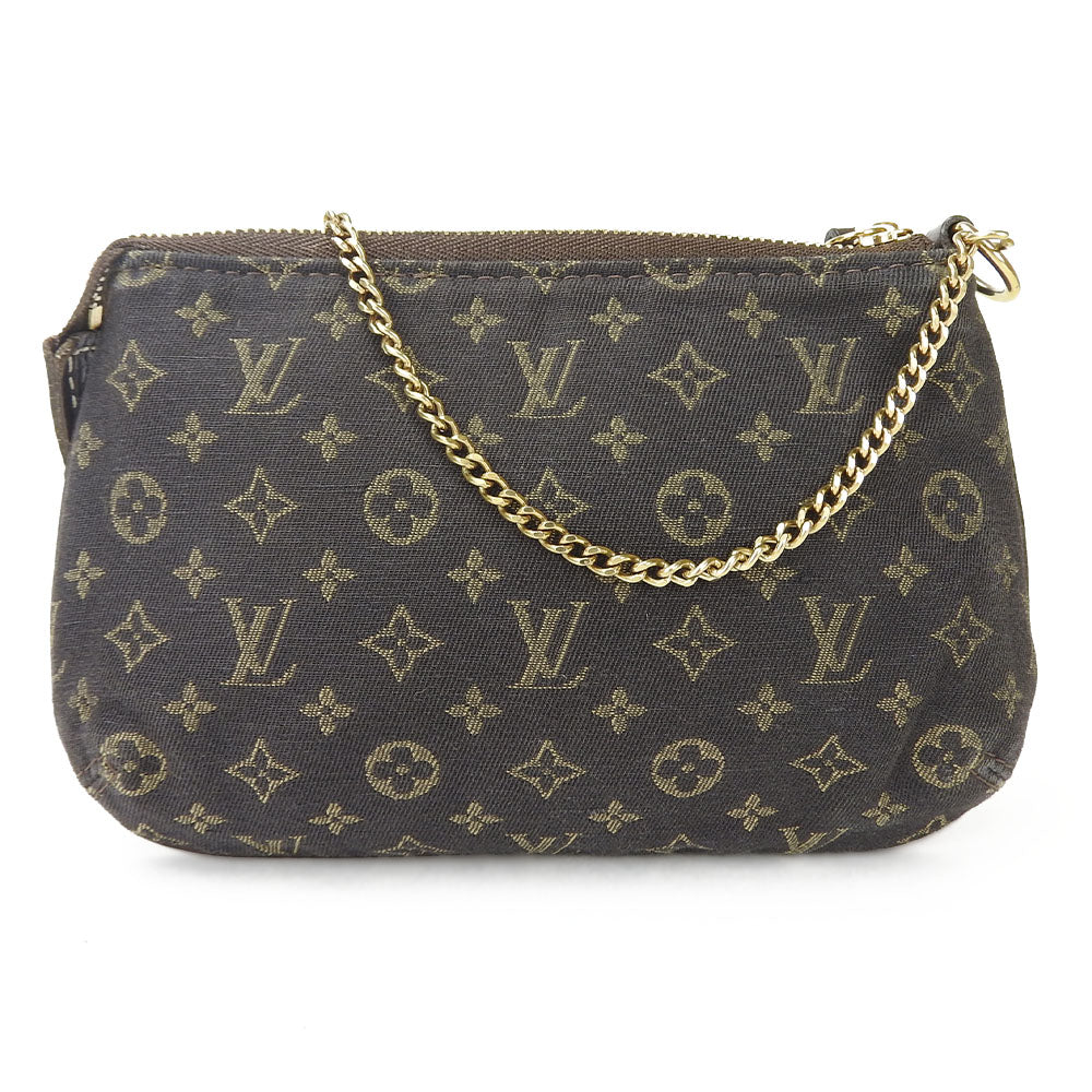 LOUIS VUITTON Accessory pouch M95668 Monogram mini run Brown Accessoires Women Used Authentic