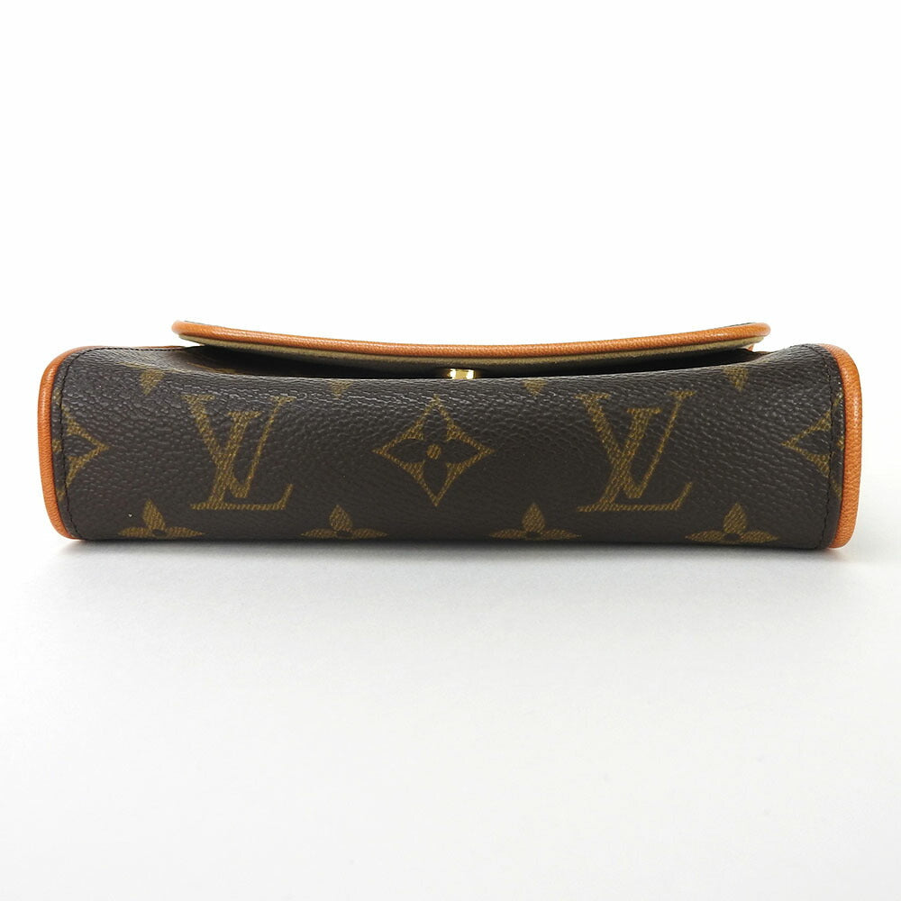 LOUIS VUITTON Waist bag M51855 Monogram Brown Pochette Florentine Women XS Used Authentic