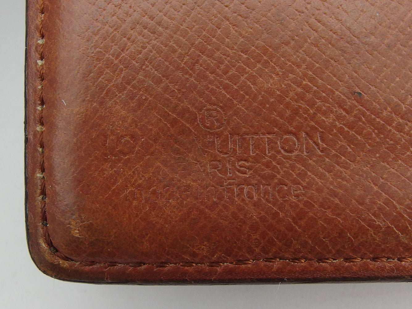 LOUIS VUITTON Bifold Wallet M61665 Brown beige Porte Billets Cartes Crdit Monet
