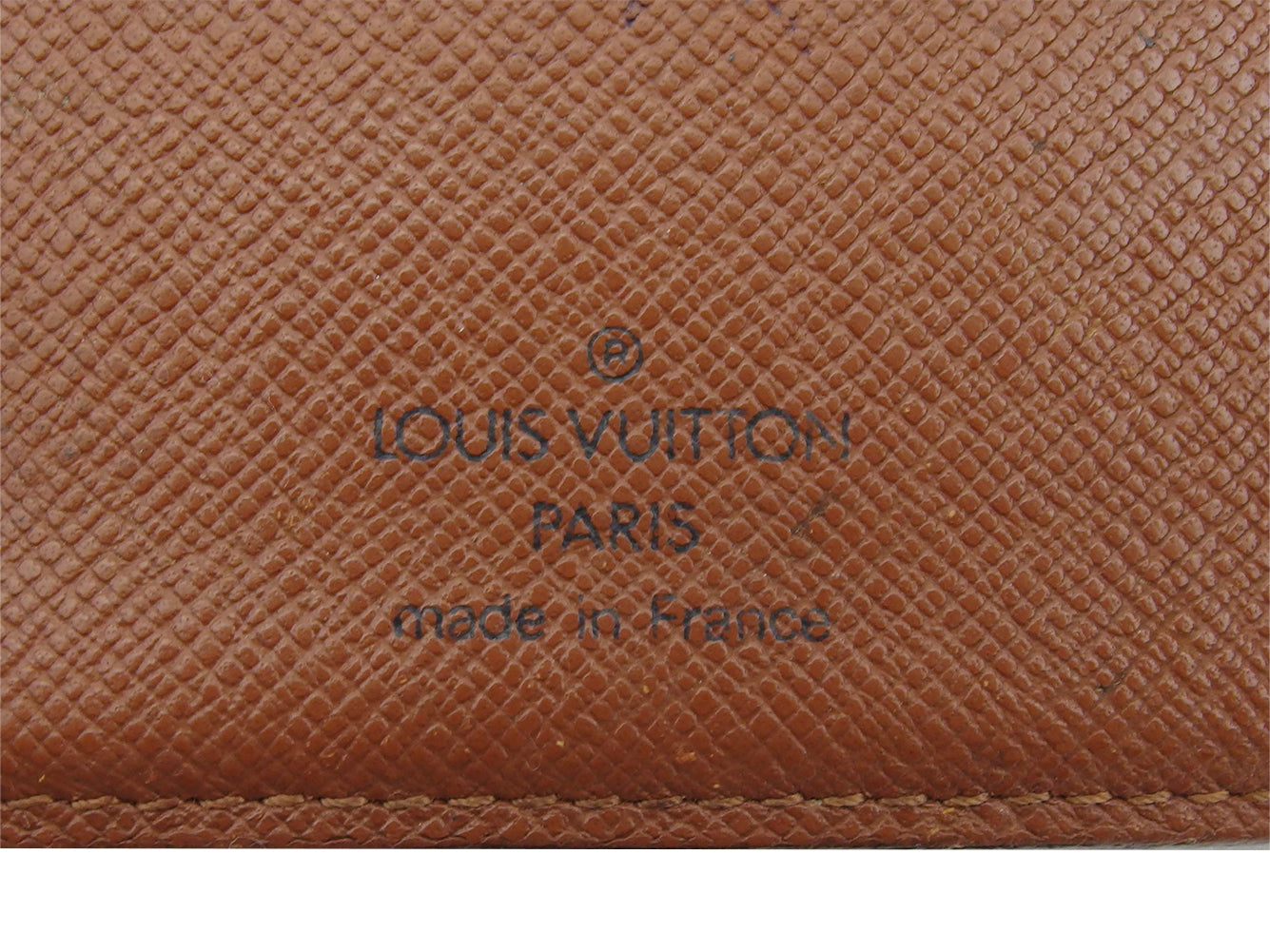 LOUIS VUITTON Bifold Wallet M61665 Brown beige Porte Billets Cartes Crdit Monet