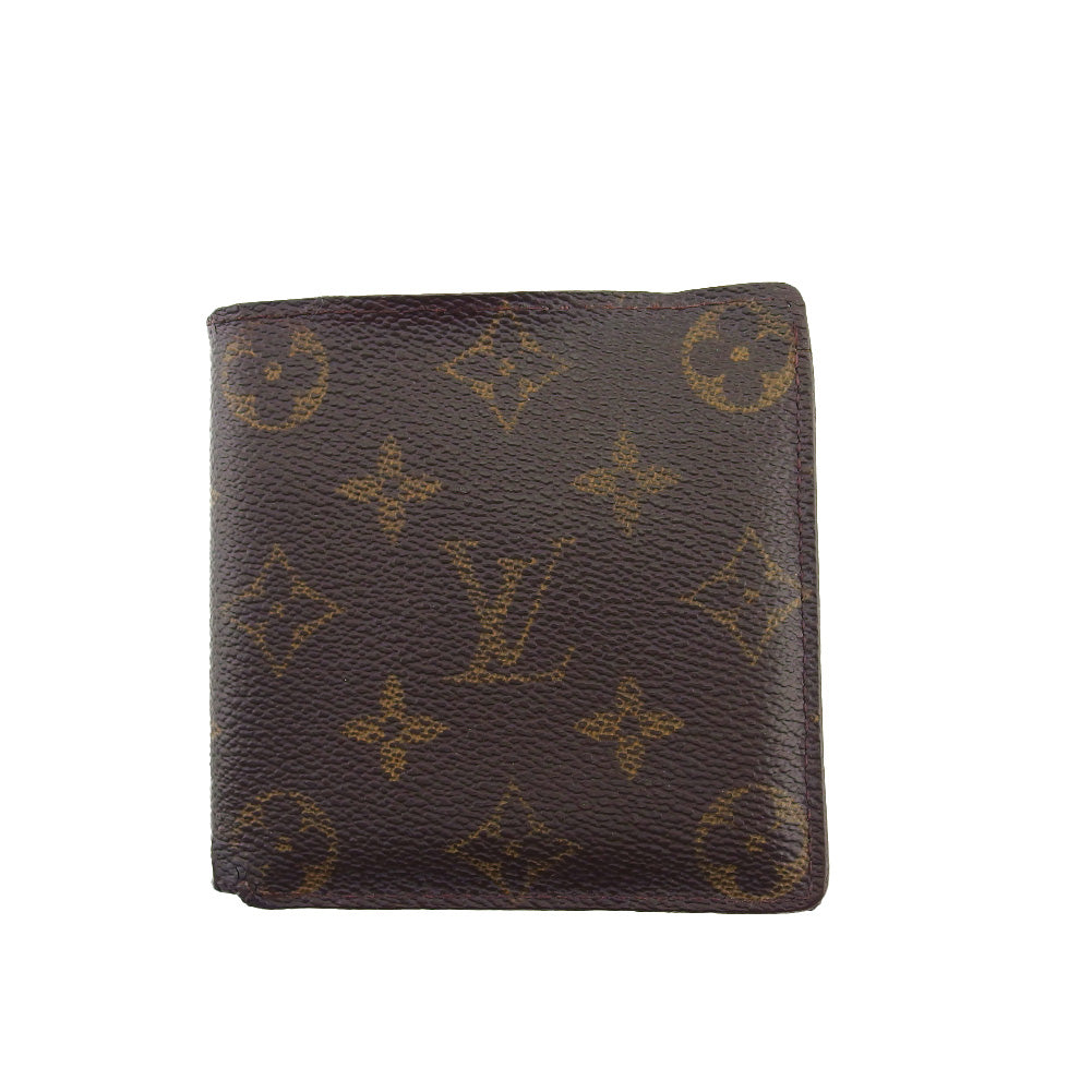 LOUIS VUITTON Bifold Wallet M61665 Brown beige Porte Billets Cartes Crdit Monet