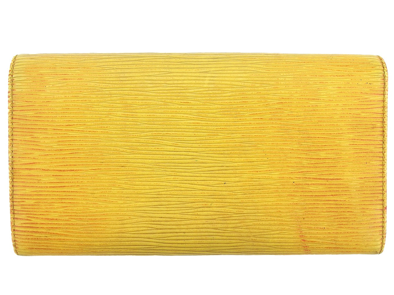 LOUIS VUITTON Long Wallet Purse Tassiri Yellow Pochette Porto Monécredi