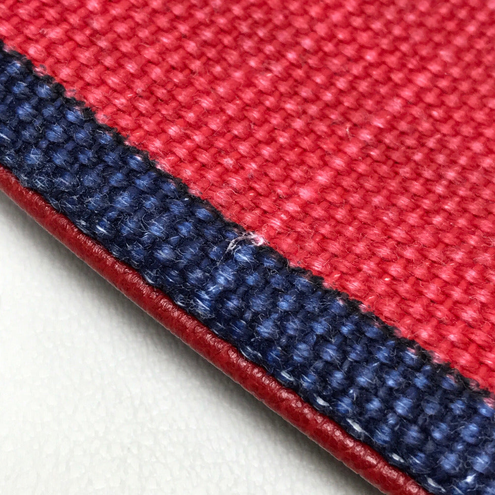 GUCCI Clutch bag 524788 Canvas / leather Red Men's Women Baia de la Silvi stripes unisex(Unisex) Used Authentic