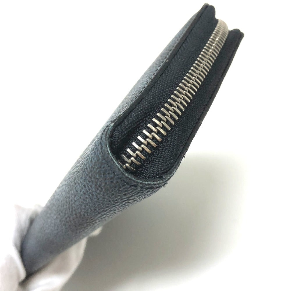 LOUIS VUITTON Long Wallet Purse N64013 Damier Cobalt Canvas Navy type America's Cup 2017 Limited Zippy Organizer mens Used Authentic