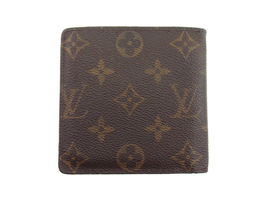 LOUIS VUITTON Bifold Wallet M61665 Brown beige Porte Billets Cartes Crdit Monet