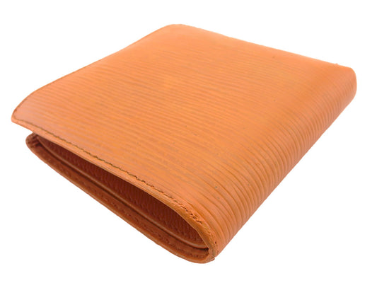 LOUIS VUITTON Bifold Wallet M6354H Orange Porte Billets Cartes Crdit Monet