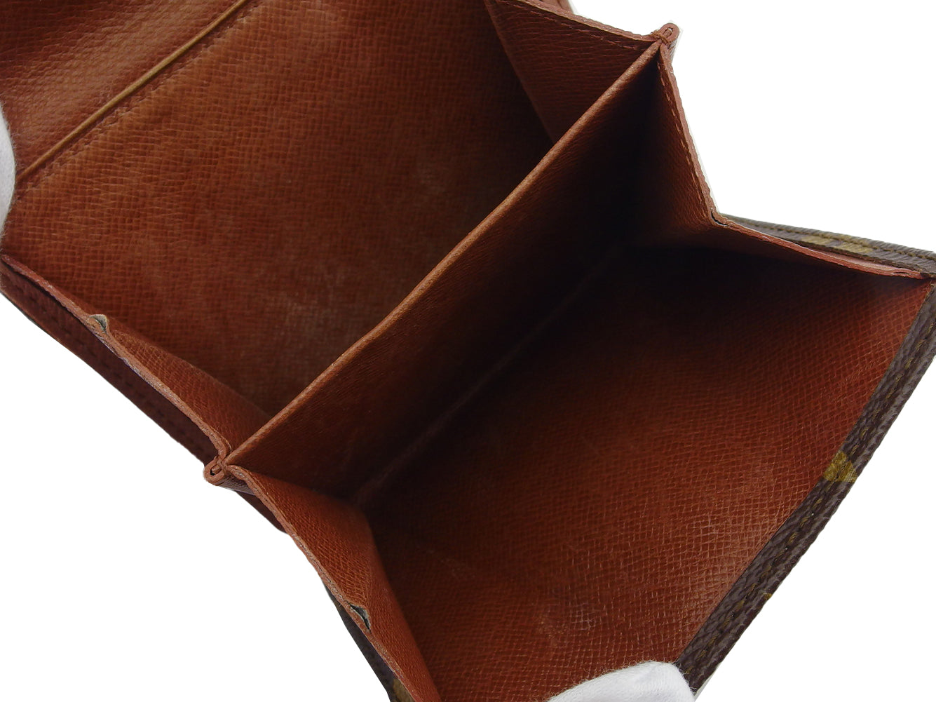LOUIS VUITTON Bifold Wallet M61660 Brown beige Portonebier