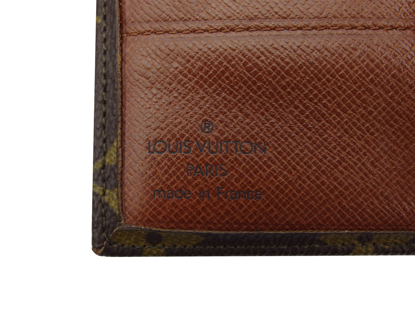 LOUIS VUITTON Bifold Wallet M61660 Brown beige Portonebier