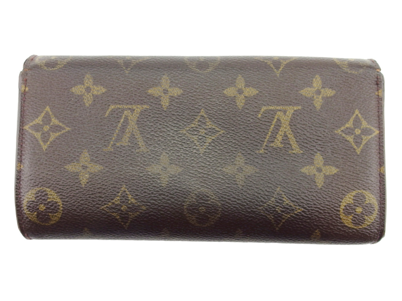 LOUIS VUITTON Long Wallet Purse M61726 Brown beige Pochette Porto Monécredi