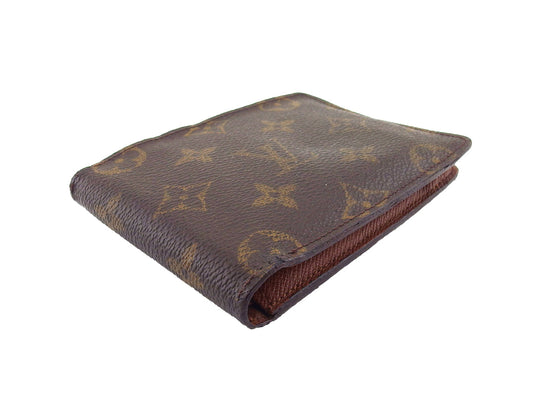 LOUIS VUITTON Bill Compartment M60895 Brown beige Portefeuille Multipull