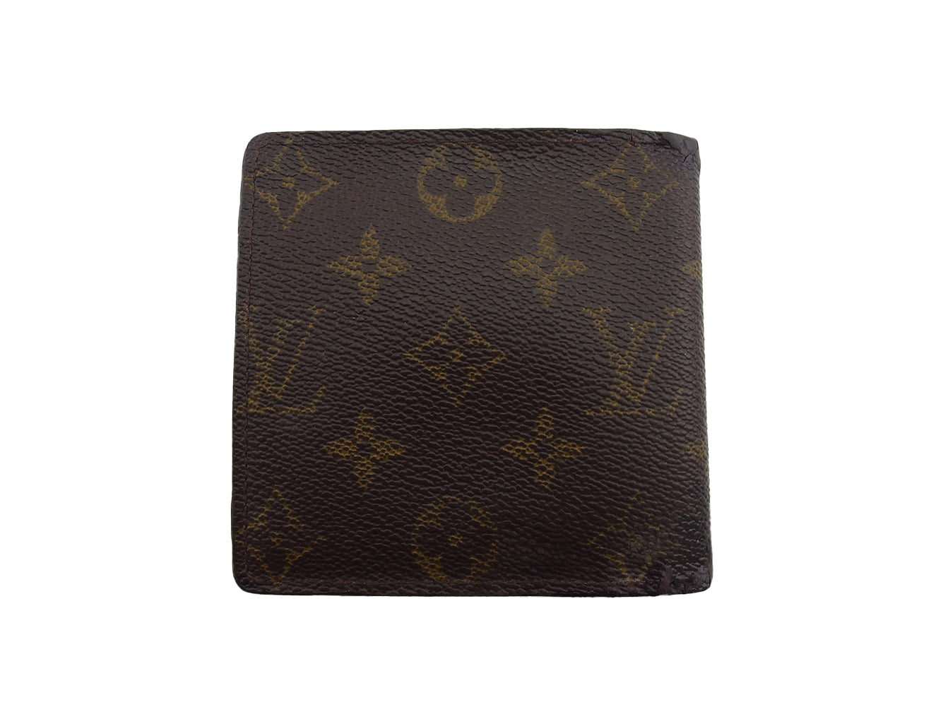 LOUIS VUITTON Bifold Wallet M61665 Brown beige Porte Billets Cartes Crdit Monet