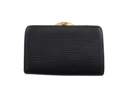 LOUIS VUITTON Bifold Wallet Noir Portonet Bie Vienova