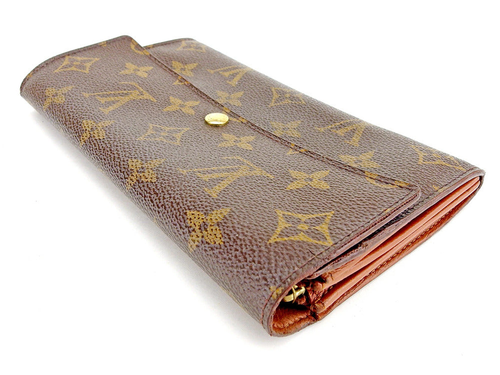 LOUIS VUITTON Bill Compartment M60929 Brown Porte Billets6 Cartes Crdit