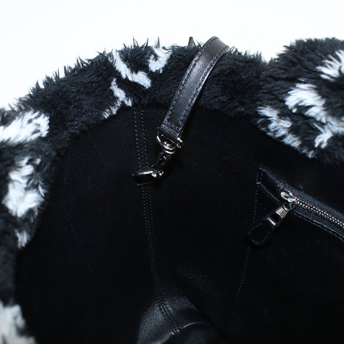 BALENCIAGA 581762 Tote Bag Every day 2WAYTote Bag fur black Women Used Authentic