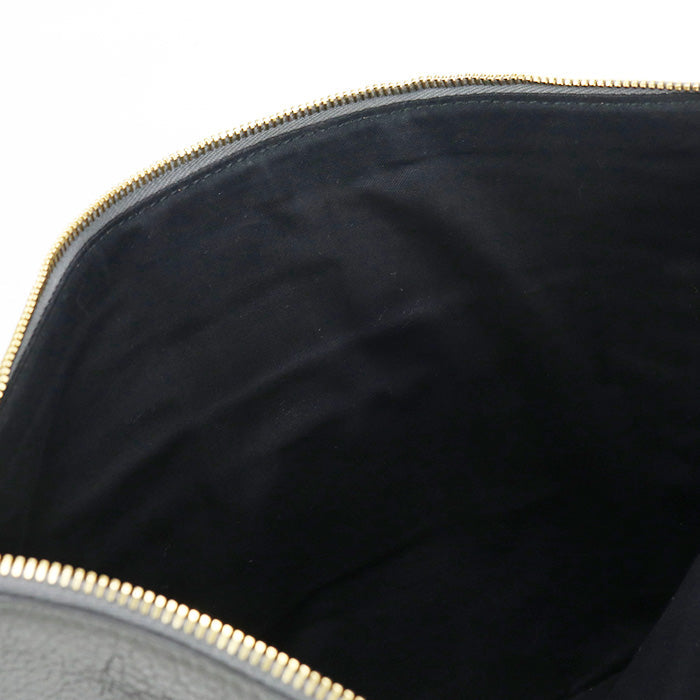 BALENCIAGA 390186 Clutch bag leather gray mens Used Authentic