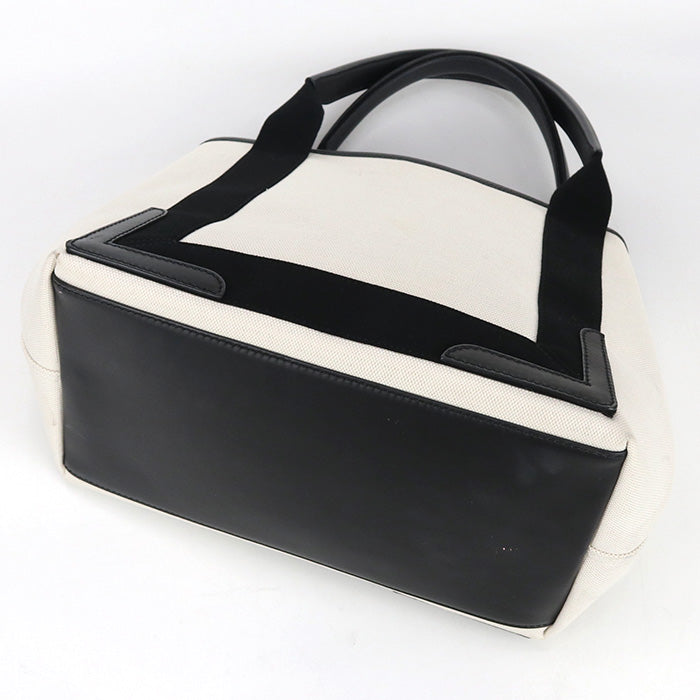 BALENCIAGA 339933 Navy Hippo Small Tote Bag canvas Women