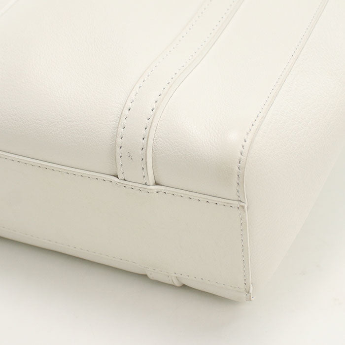 BALENCIAGA 551815 Tote Bag Everyday XXS 2WAYTote Bag Calf leather white Women (unisex)