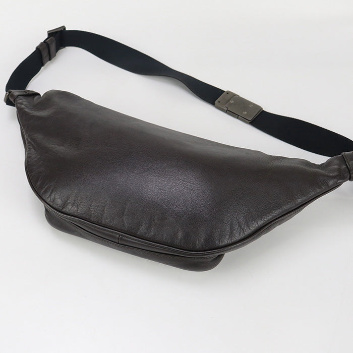 BOTTEGA VENETA 222310 V4644 2078 INTRECCIATO body bag leather brown mens(unisex) Used Authentic