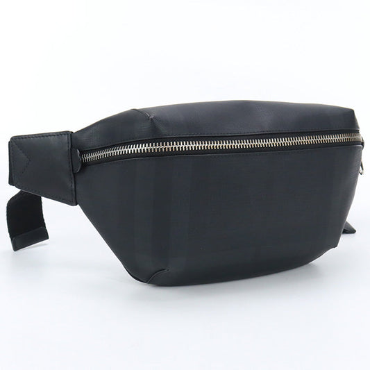 BURBERRY 8014237 Belt bag body bag PVC Black mens