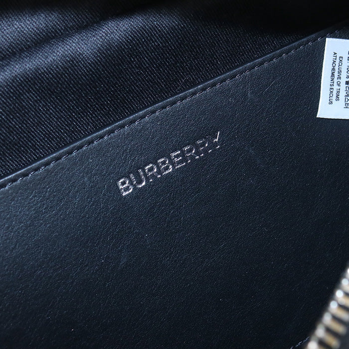 BURBERRY 8014237 Belt bag body bag PVC Black mens
