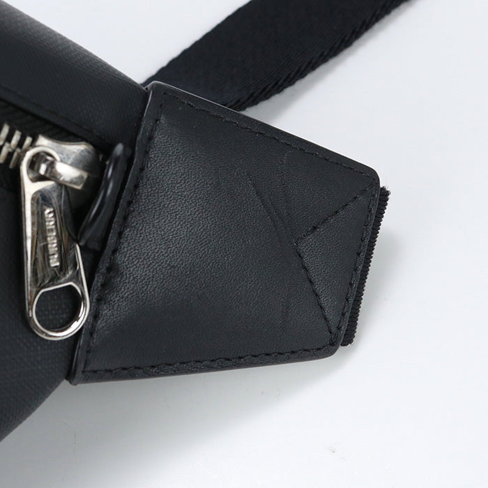 BURBERRY 8014237 Belt bag body bag PVC Black mens