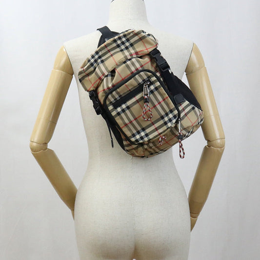BURBERRY 8013645 body bag Nova Check body bag Nylon beige unisex