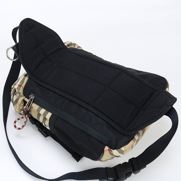 BURBERRY 8013645 body bag Nova Check body bag Nylon beige unisex