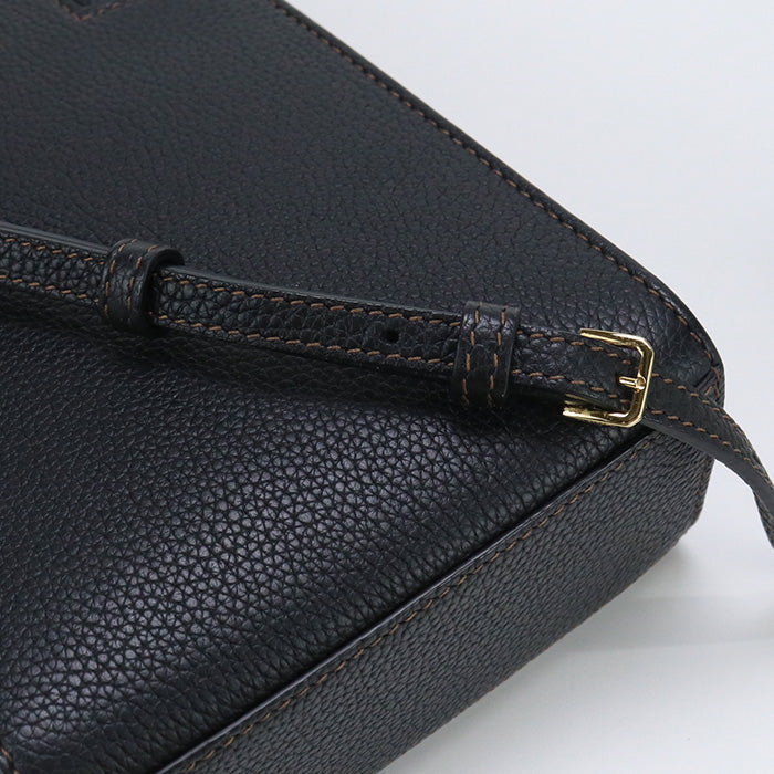 BURBERRY 8052305 Tote Bag Micro Francis TB logo 2WAY Tote Bag leather black Women