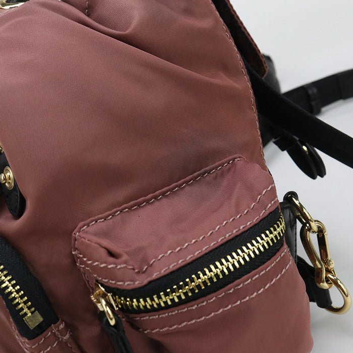 BURBERRY 4075972 Backpack Backpack Nylon/acrylic Pink Women