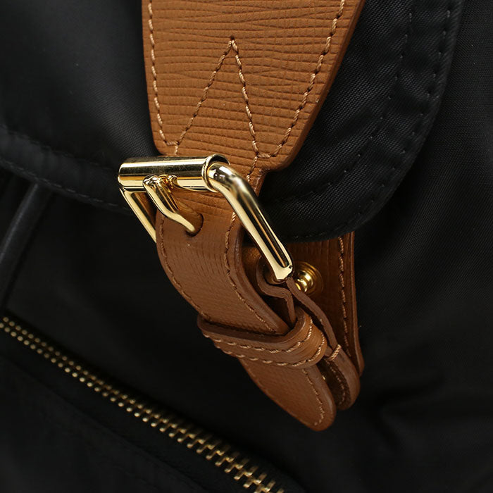 BURBERRY 4016622 Backpack Backpack Nylon/leather black Women