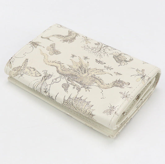 Dior S5132UBXP_M01E Bi-fold wallet Dior Caro Glycine Wallet leather White Women