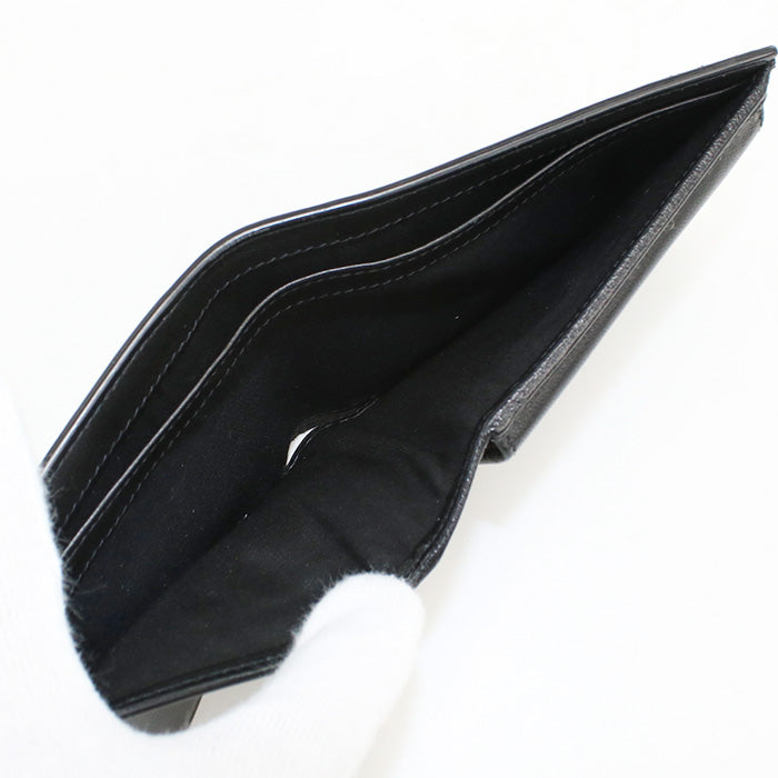 Dior Bi-fold wallet Dior Oblique Galaxy Flap wallet leather black mens