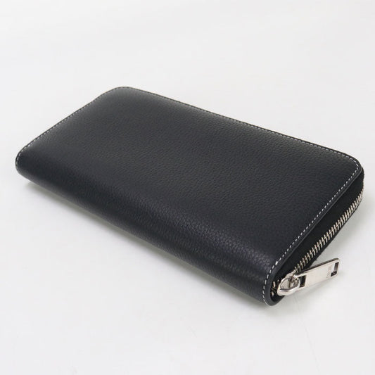 Dior 2ADBC315YKK saddle PurseZip Around Calfskin/Long zip wallet black mens