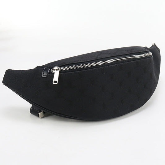 CELINE Belt bag Triomphe Jacquard body bag canvas mens