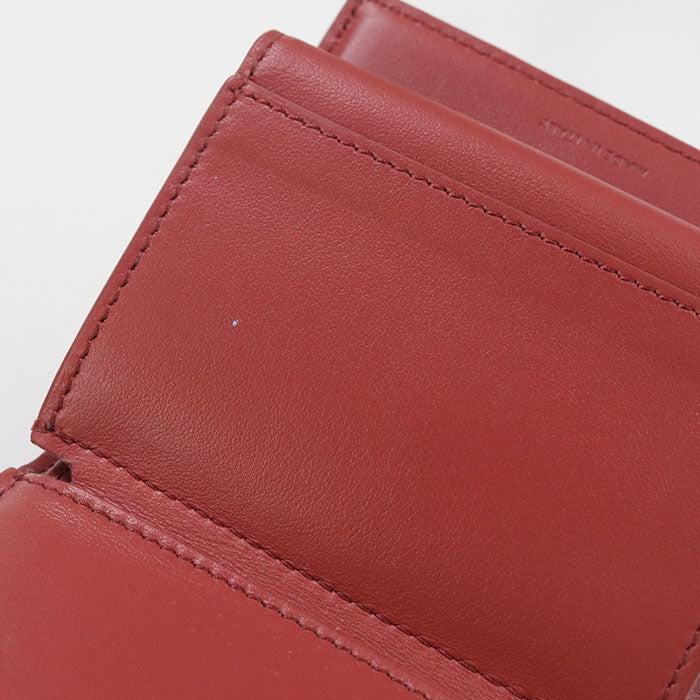 CELINE 10D78 3DPV Small flap wallet Three fold wallet Calfskin pink Women
