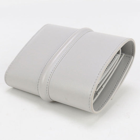 CELINE 10F52 3CQ7 Small trifold 16 (Saise) fold wallet Calfskin gray Women
