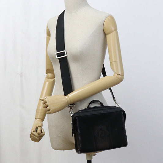 FENDI FE82201 2WAY handbag canvas black Women