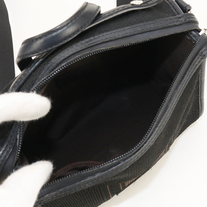 FENDI FE82201 2WAY handbag canvas black Women