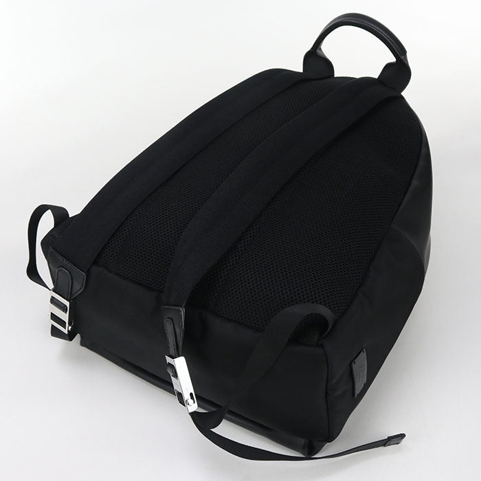 FENDI 7VZ012 Backpack Bugs monster Nylon,leather black mens