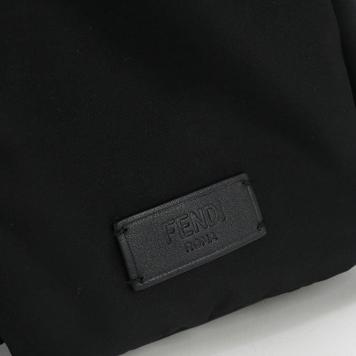 FENDI 7VZ012 Backpack Bugs monster Nylon,leather black mens